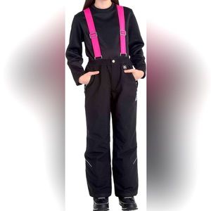 NWOT Gerry snow bib ft: zip/snap pull-on w/ adjustable suspenders, XS 5-6 ❄️